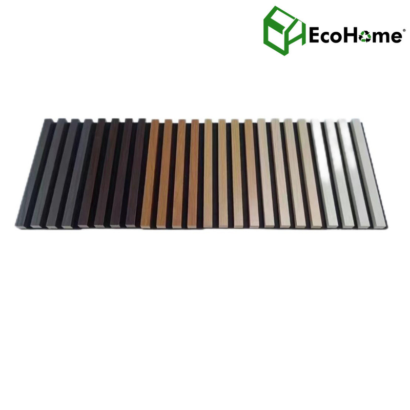 MDF Paneles de pared y tablas que absorben el sonido de la tira de madera