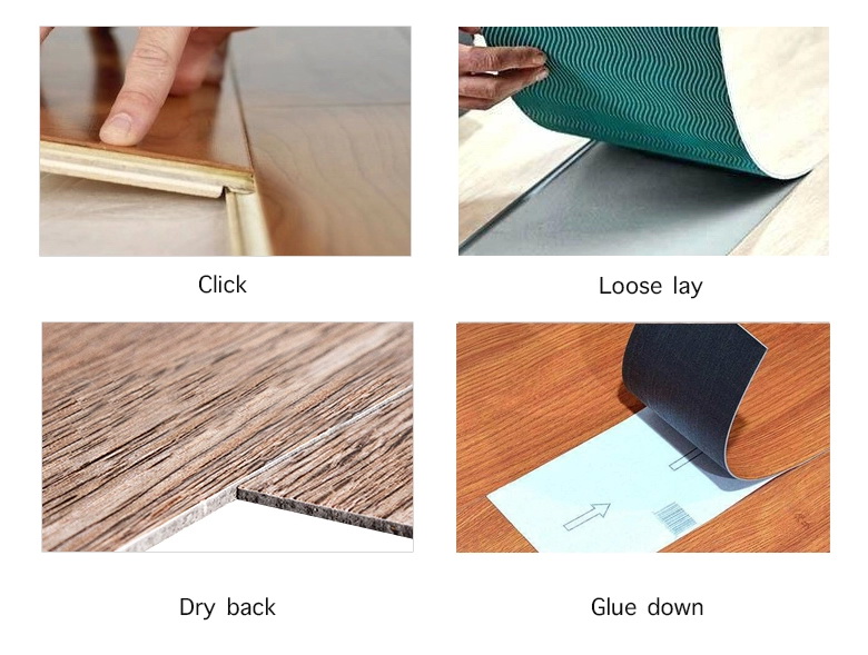 Forma de instalaci&oacute;n LVT