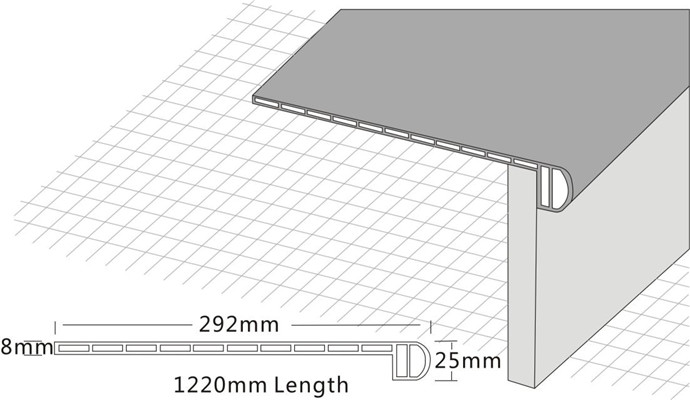 tablero de la escalera